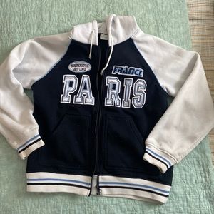 90’s Paris over sized zip up